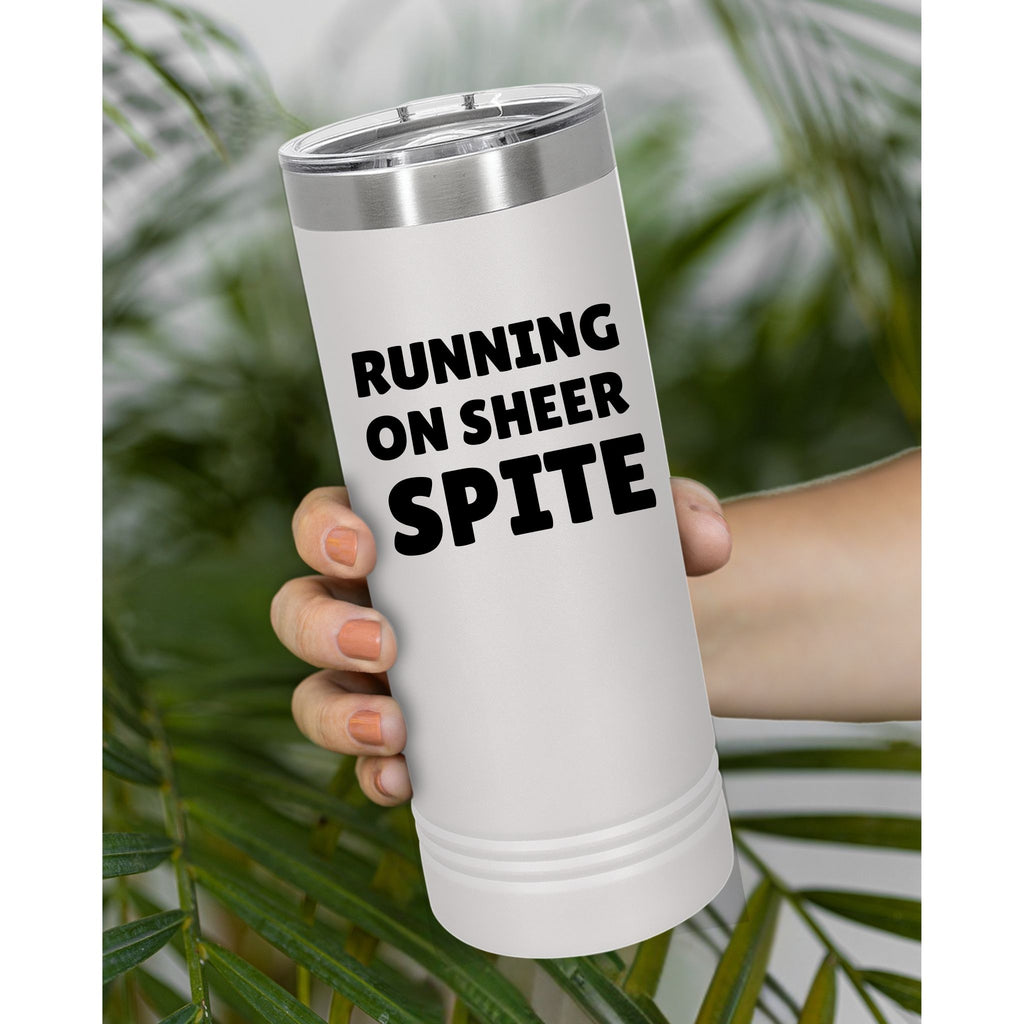 22oz Skinny Tumbler — Durable Powder-Finish Travel Cup (17 Colors)